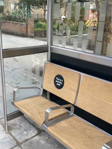 TfL Image - Dedicated Priority Seating