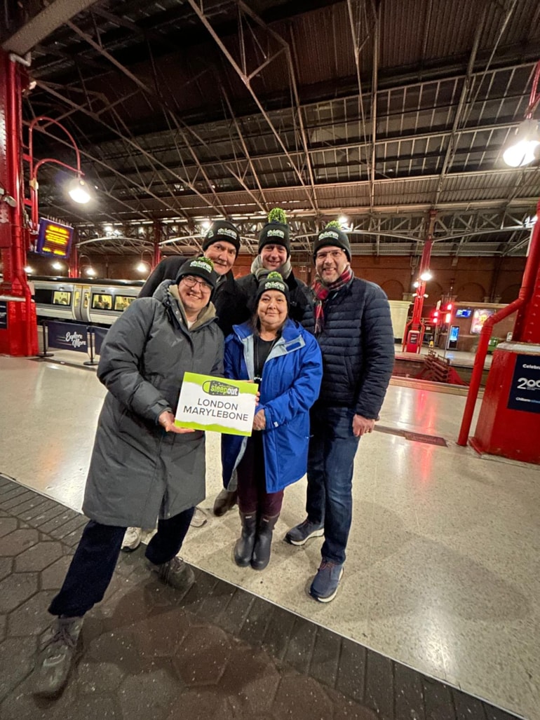 Chiltern Railways hosts Railway Children Sleepout at London Marylebone Station