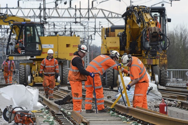 Christmas is coming… and so is Network Rail’s £1m West Coast main line track upgrade: Work taking on the West Coast main line