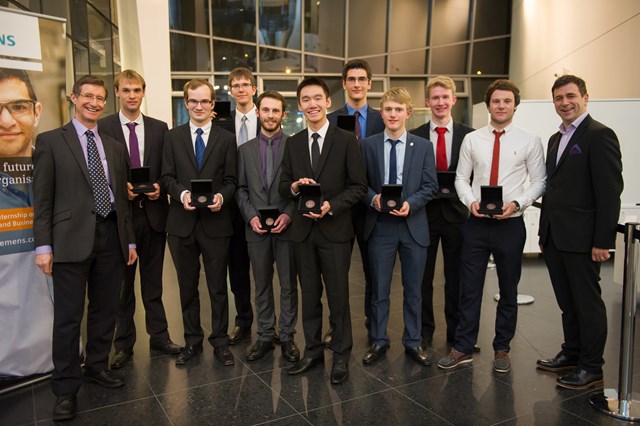 Top Engineering Students Celebrated At Siemens Awards