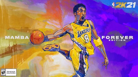 NBA 2K21 - Kobe Bryant Mamba Forever Edition Current-Gen Cover Horizontal