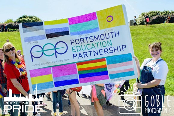 Stonewall silver award for LGBTQ+ inclusivity received at Portsmouth City Council: Portsmouth-Pride