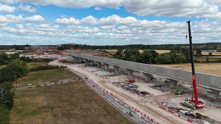 HS2 completes trio of Solihull viaducts
