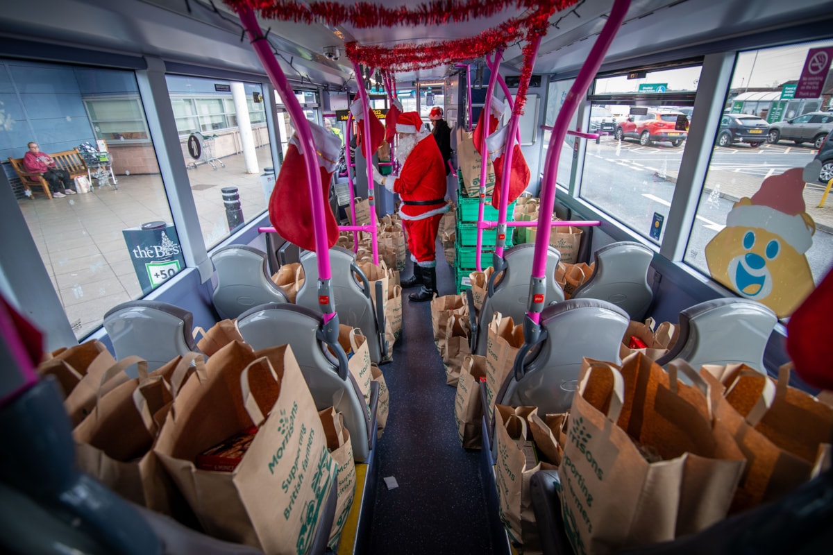 First South Yorkshire donates 200 meals to foodbanks this Christmas