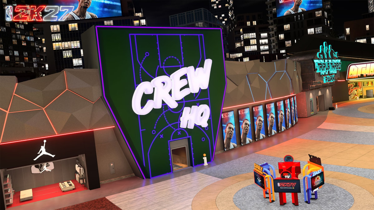 NBA 2K27 The City Crew HQ Front