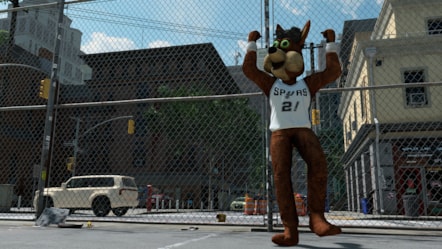 NBA 2K27 Season 1 San Antonio Spurs Mascot Coyote