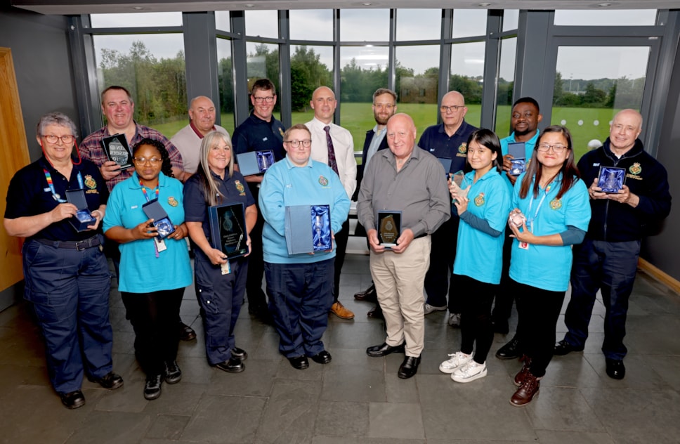 Group photo Volunteer Awards