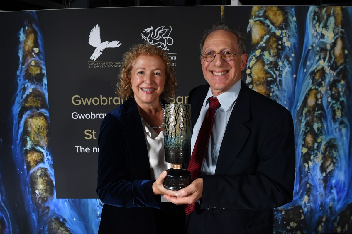 St David Awards 2026 - Diane Briere de l'Isle and Henry Engelhardt