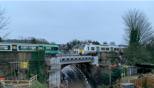 Selsdon Road bridge works