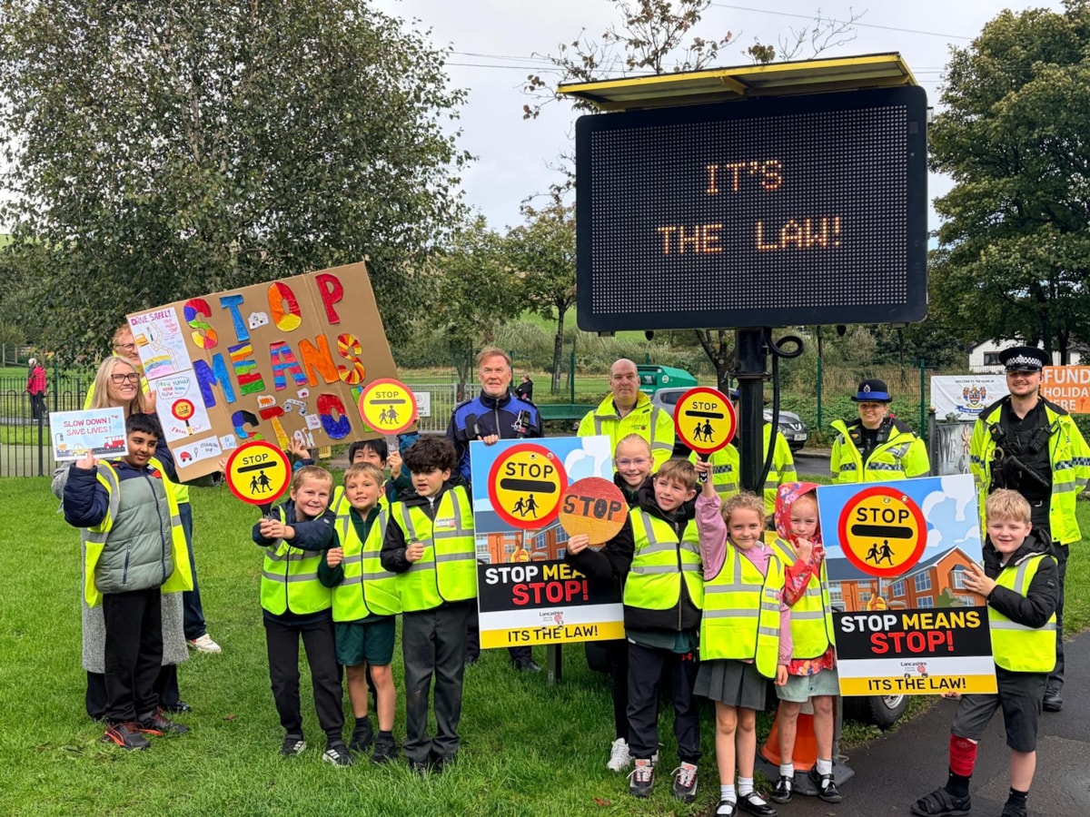 Stop Means Stop at Britannia in Rossendale