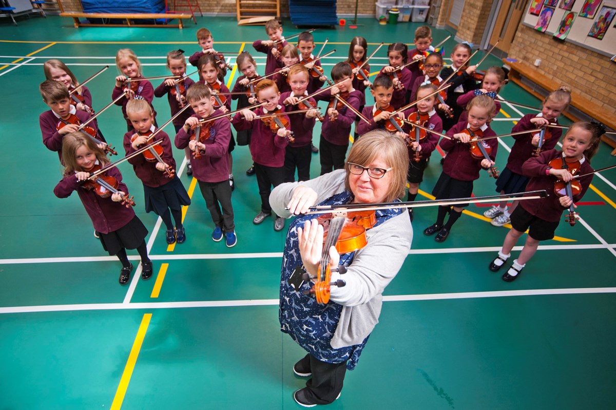 Education experiment creates a class of primary schoolmusicians 