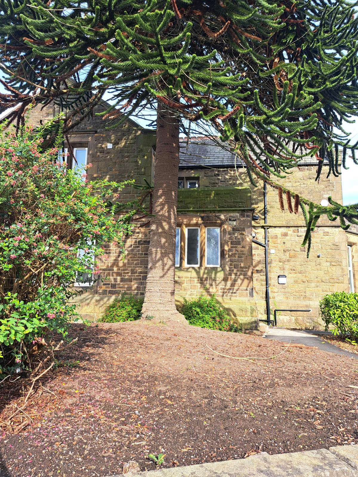 Part of the exterior at the Slyne Road supported living apartments which opened earlier this year in Lancaster.