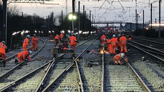 Passengers urged to check before travelling ahead of Easter engineering programme: engineering work cropped