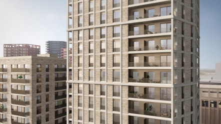 CGI of Britannia masterplan council blocks