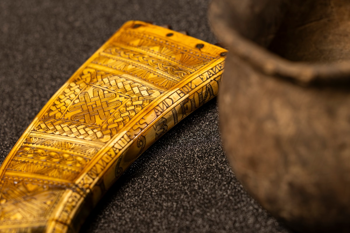 Objects from the collection of National Museums Scotland to be studied as part of new Gaelic language project, Tha Sgeul Ri Innse [credit Duncan McGlynn]-5