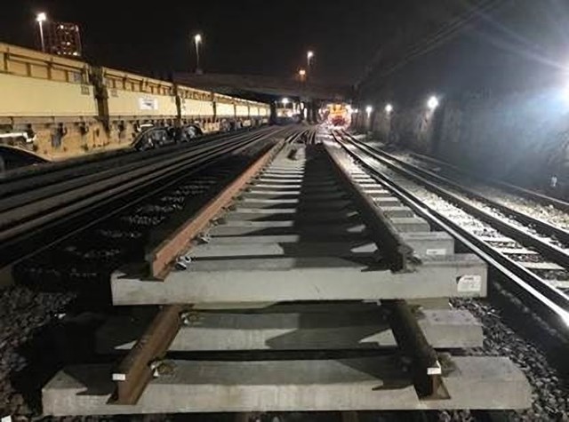 Track renewals at Falcon Junction