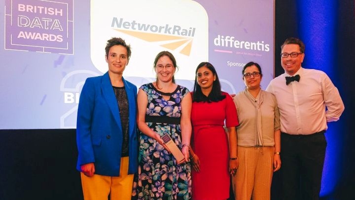 You beauty! Network Rail takes on cosmetics giant and tech pioneers at British Data Awards and comes up looking rosy: British Data Awards - BI Solution of the Year