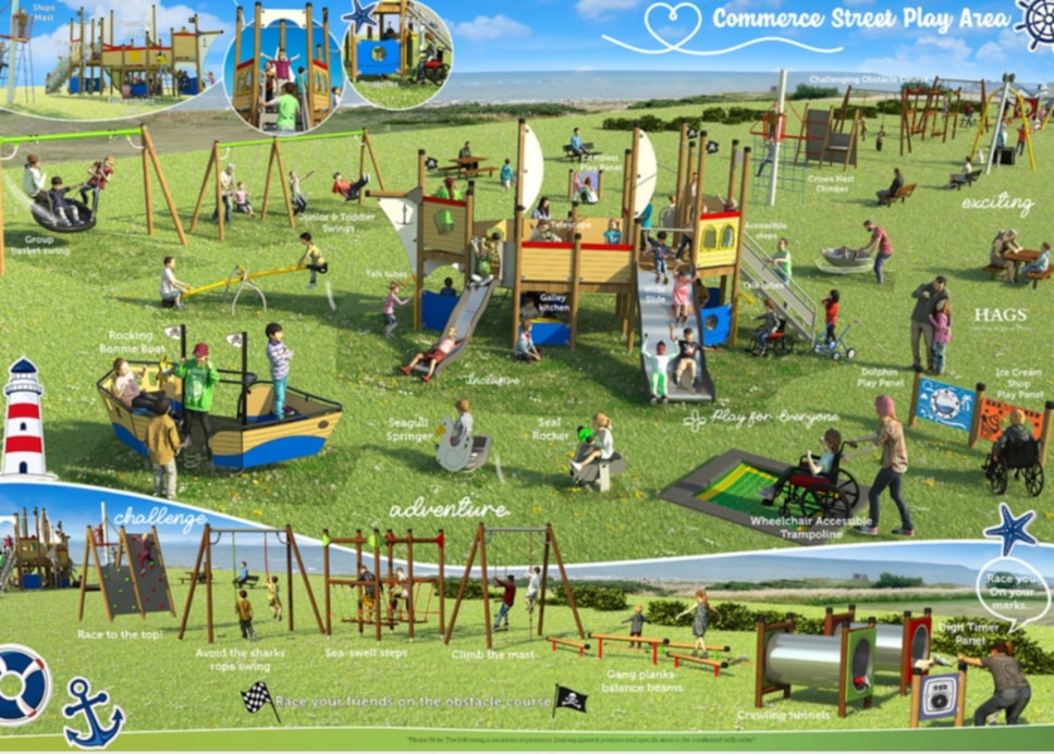 Commerce play area