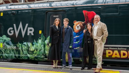 Stars join GWR and STUDIOCANAL to unveil Paddington in Peru Express ahead of film release