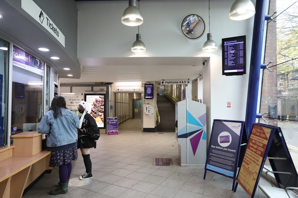 Stalybridge station ticket office