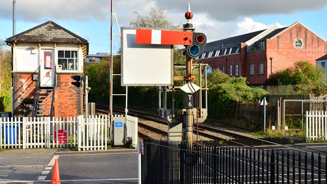 Signal upgrade set to modernise Cornwall’s railway: Signalling outside Truro station