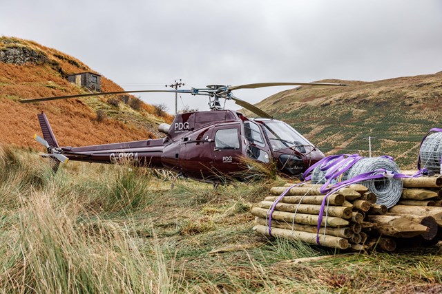 Scotland's Railway - Glen Douglas Helicopter-4
