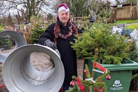 Cllr Andy Moore - Christmas Tree Recycling
