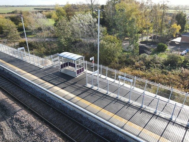 All Aboard at Barrow Haven: revamped station reopens after £1.3m investment: Barrow Haven after upgrades 2