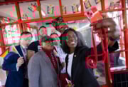 Vauxhall selfie (L to R) Joe Silke, Kristian Jackson, Cllr Donatus Anyanwu, Alan Palmer, Son Of A Tutu and Florence Eshalomi MP: Vauxhall selfie (L to R) Joe Silke, Kristian Jackson, Cllr Donatus Anyanwu, Alan Palmer, Son Of A Tutu and Florence Eshalomi MP