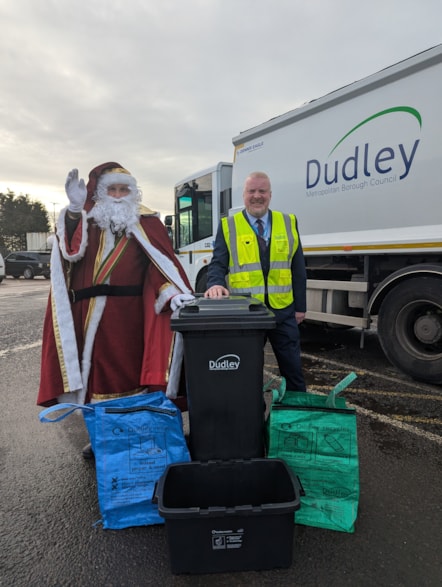 Christmas bin collections