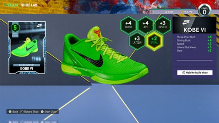 NBA 2K22 - MyTEAM Shoe Lab