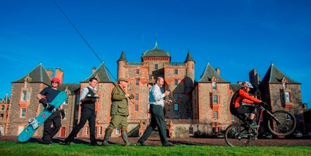 Launch of Scottish Borders and Midlothian tourism action plan at Thirles...