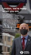 TfL Image - TfL Commissioner Andy Byford - we're ready
