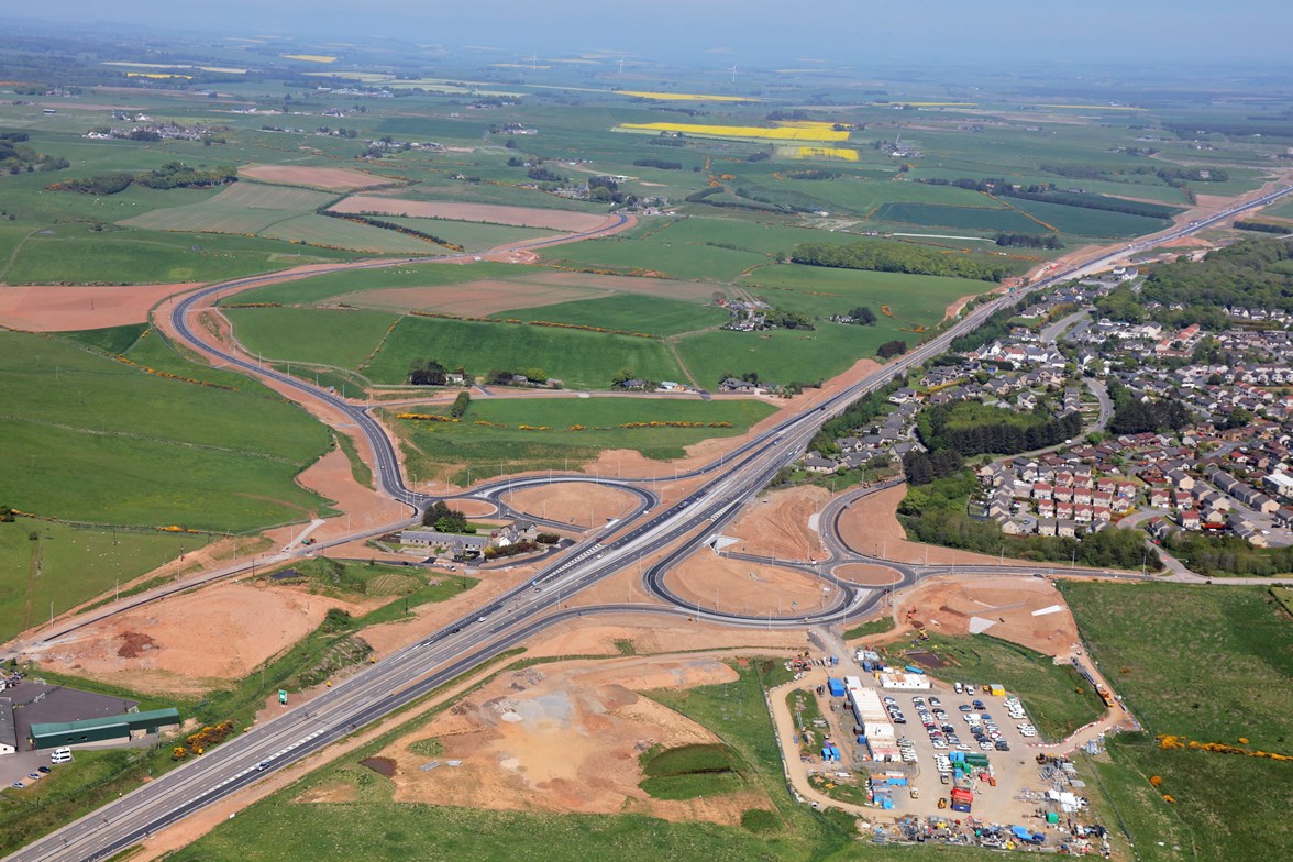 AWPR Balmedie junction June 2018