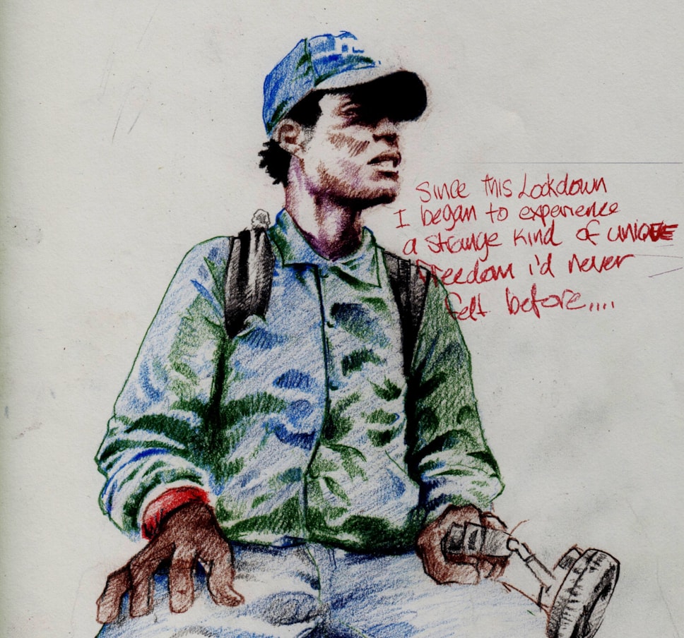 Wayne Snooze, Dalston_Life_Under_Lockdown