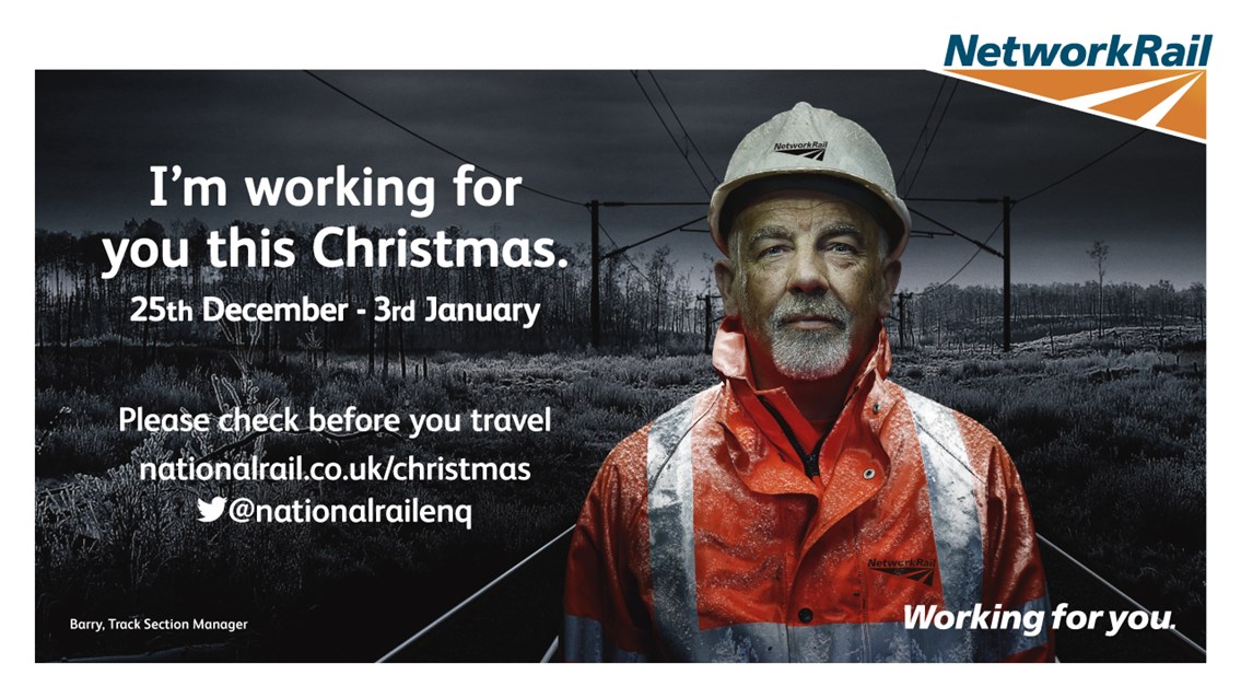 Railway Upgrade Plan to deliver better, more reliable railway for passengers and freight this Christmas: Check Before You Travel Christmas 2015