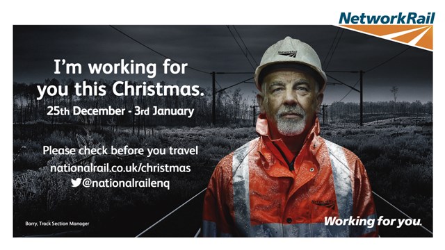 Railway Upgrade Plan to deliver better, more reliable railway for passengers and freight this Christmas: Check Before You Travel Christmas 2015