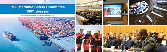 Visions of the future as Maritime Safety Committee celebrates 100th session: MSC 100 special event banner small