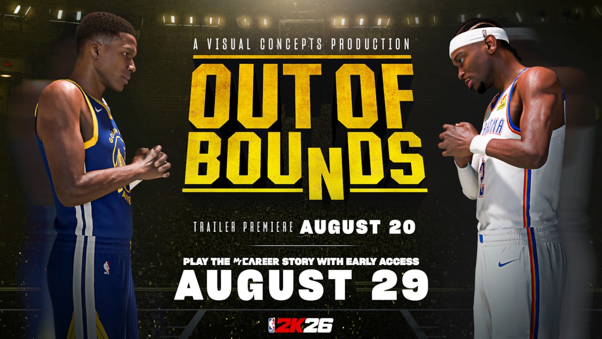 NBA 2K26 MyCAREER - Movie Poster Newsroom Header