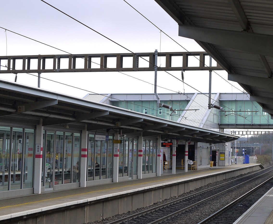 Luton Airport Parkway station, photo credit: Govia Thameslink Railway
