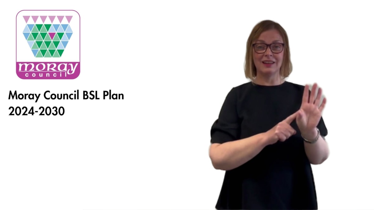 Moray Council BSL plan
