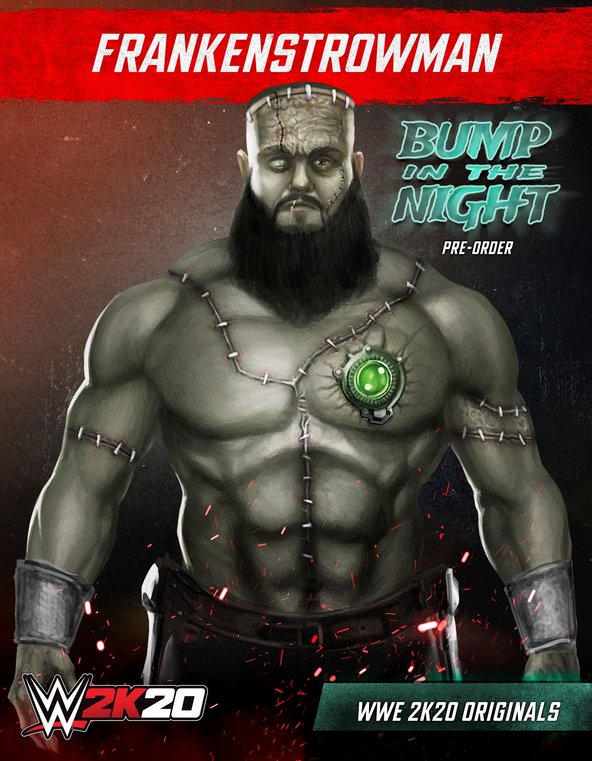 WWE2K20 Originals Bump in the Night Braun Strowman