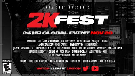 2K Fest Announcement 1920x1080 ENG ESRB