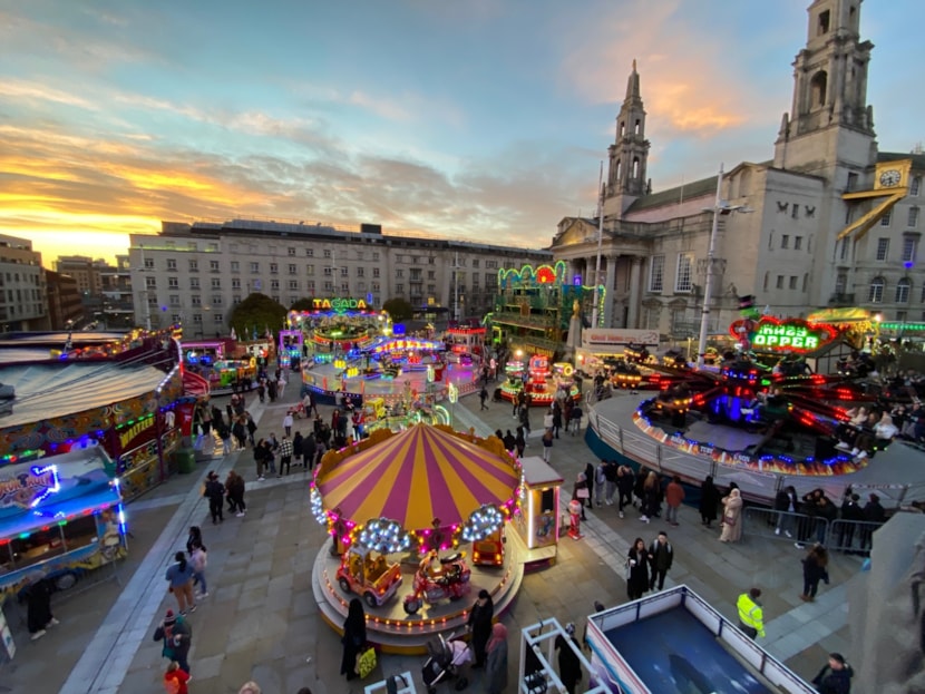 Leeds Valentine’s Fair brings half-term fun back to Leeds city centre this February: Valentine's Fair 2026