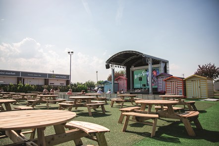 Outdoor Stage at Golden Sands