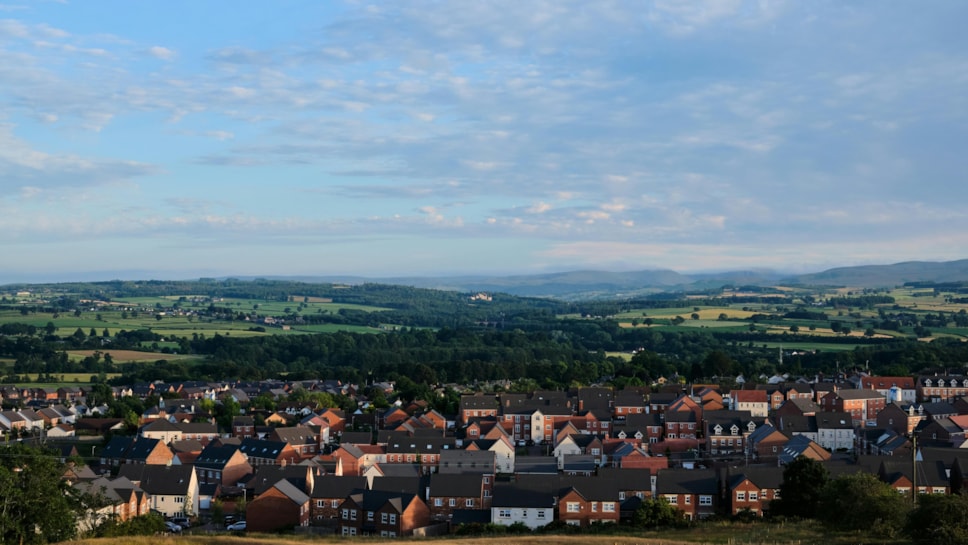 suburban UK street