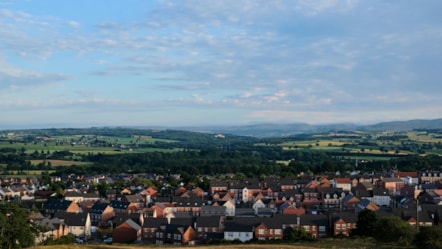 suburban UK street