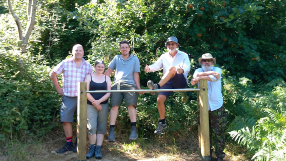 New benches and trim trail installed at Yeo Valley Woodland: New benches and trim trail installed at Yeo Valley Woodland