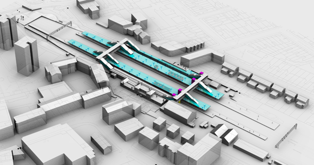 Last call for feedback on plans to upgrade Norwood Junction: Norwood Junction station CGI