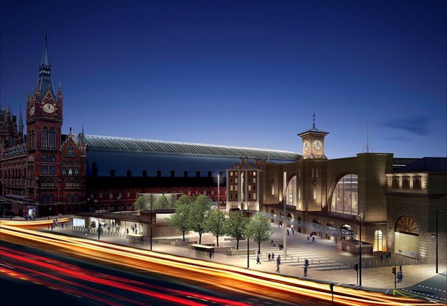 New King’s Cross station celebrates happy first birthday as satisfaction rockets: Proposed King's Cross square
